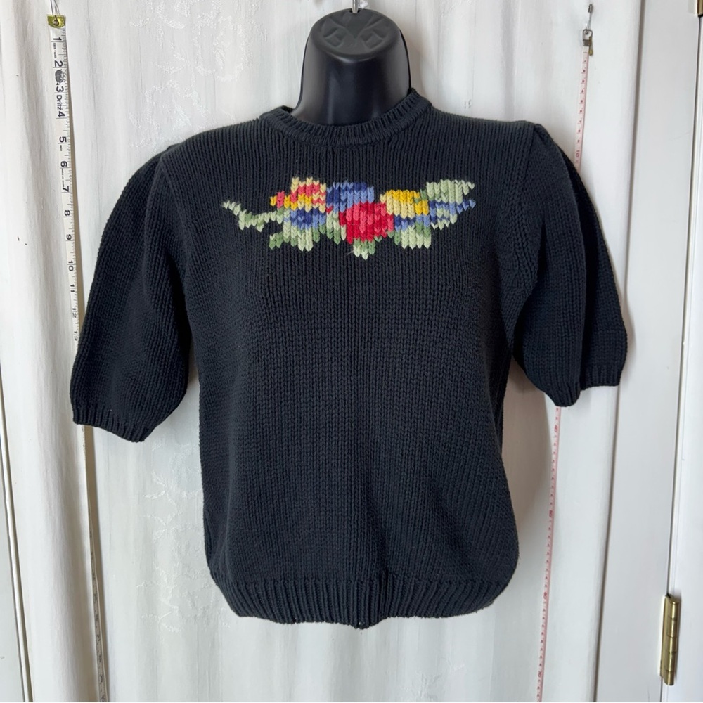 Vintage Rafique Floral Sweater